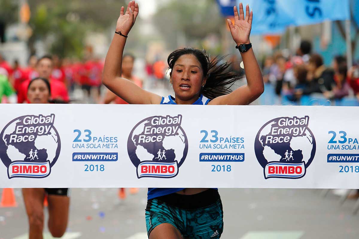 Participantes de Bimbo Global Energy Race